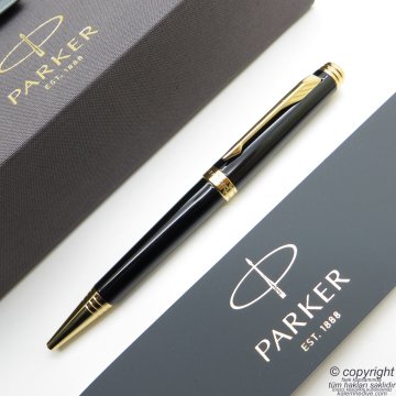 Parker Premier Siyah GT Tükenmez Kalem | Parker Kalem | İsme Özel Kalem | Hediyelik Kalem