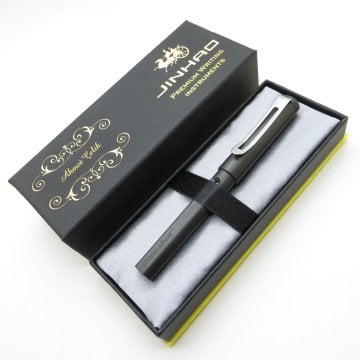 Jinhao Pastel Siyah Dolma Kalem | İsme Özel Kalem