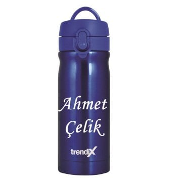 İsme Özel Termos 350Ml. Trendix Neon Mavi