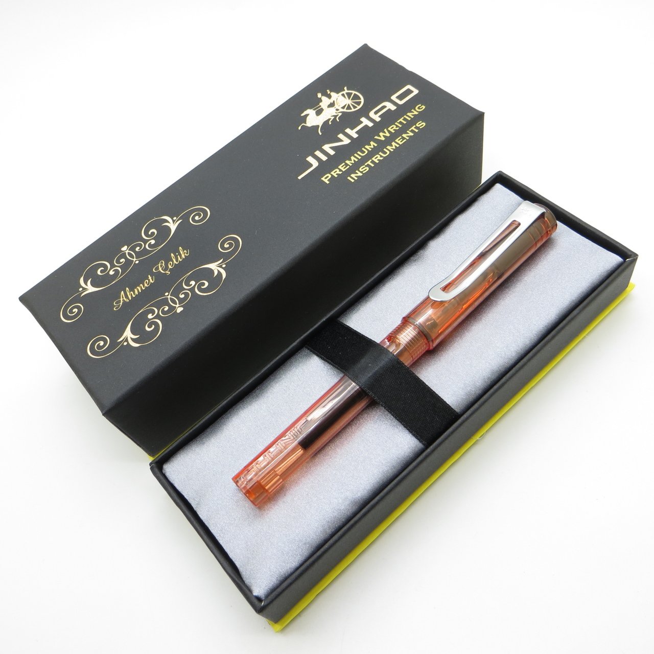 Jinhao Transparan Dolma Kalem | İsme Özel Kalem
