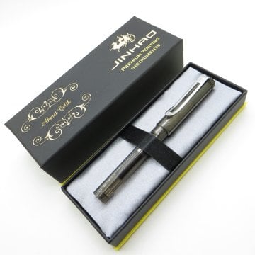 Jinhao Transparan Siyah Dolma Kalem | İsme Özel Kalem