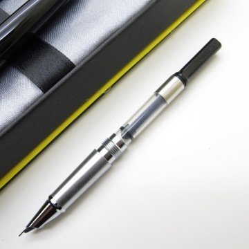 Jinhao Mavi Taşlı Tam Metal Siyah Dolma Kalem | İsme Özel Kalem
