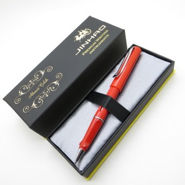 Jinhao Parlak Kırmızı Roller Kalem | İsme Özel Kalem