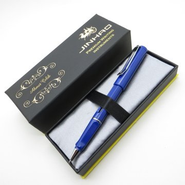 Jinhao Parlak Mavi Roller Kalem | İsme Özel Kalem