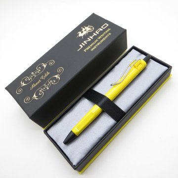 Jinhao Sarı Tükenmez Kalem | İsme Özel Kalem