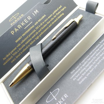 Parker IM Premium Siyah Altın Tükenmez Kalem | İsme Özel Kalem