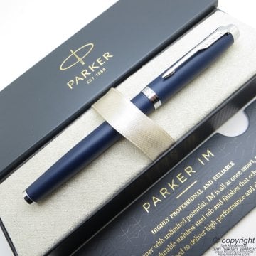 Parker IM Gece Mavi Dolma Kalem | İsme Özel Kalem