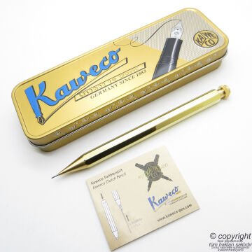 Kaweco 10001387 Special Brass 0.7mm Versatil Kalem | İsme Özel Kalem