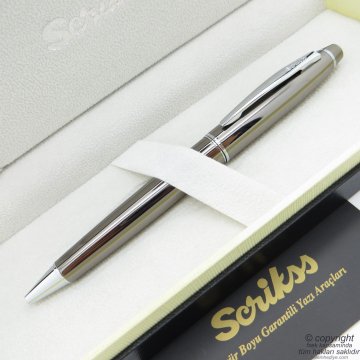 Scrikss 35 Titanium Tükenmez Kalem | Scrikss Kalem | İsme Özel Kalem | Hediyelik Kalem