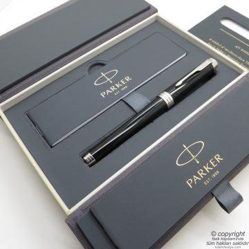 Parker Premier Core Siyah Roller Kalem | Parker Kalem | İsme Özel Kalem | Hediyelik Kalem