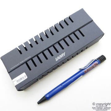 Lamy Mavi Sanatsal Çizimli Tükenmez Kalem | Benzersiz üründür. Yalnızca bir adet bulunmaktadır