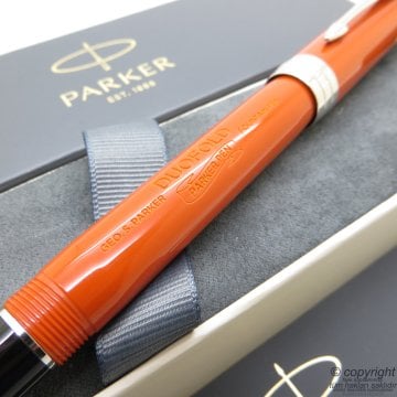 Parker Duofold Vintage CT 18K Altın Uç Dolma Kalem | Parker Kalem | İsme Özel Kalem | Hediyelik Kalem