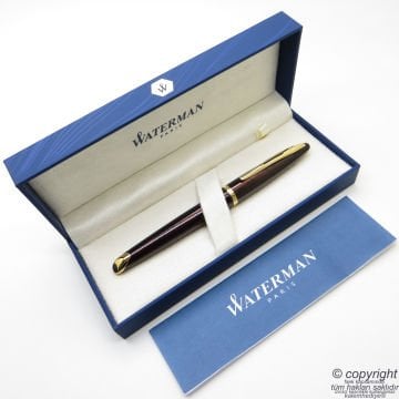 Waterman Carene Marine Amber GT Dolma Kalem | İsme Özel Kalem | Hediye Kalem