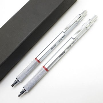 Rotring Rapid Pro Krom 0.5mm + Tükenmez Kalem Seti | İsme Özel Kalem