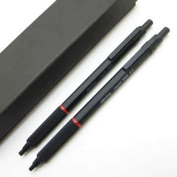 Rotring Rapid Pro Siyah 0.5mm + Tükenmez Kalem Seti | İsme Özel Kalem