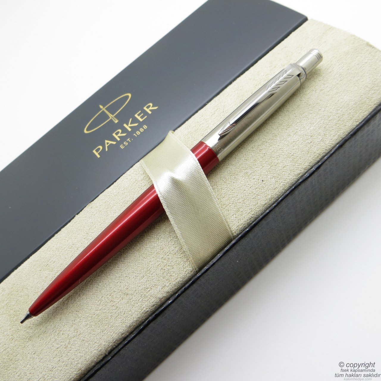 Parker Jotter Kırmızı Versatil Kalem (uçlu kalem) | Parker Kalem | İsme Özel Kalem | Hediyelik Kalem