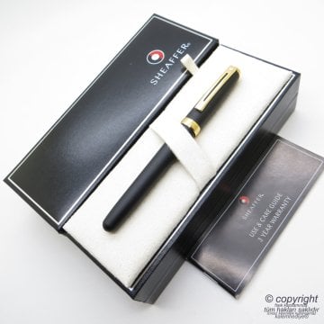 Sheaffer Prelude Mat Siyah Altın Dolma Kalem 346-0 | İsme Özel Kalem