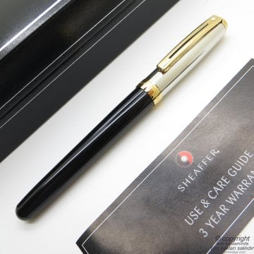 Sheaffer Prelude Paladyum Siyah Altın Dolma Kalem | İsme Özel Kalem