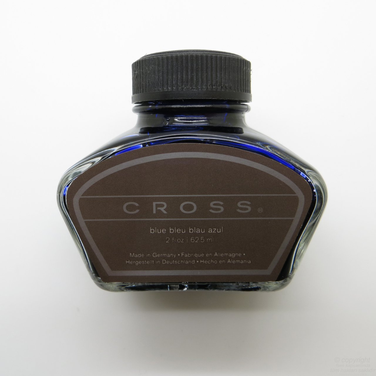 Cross Dolma Kalem Mürekkebi - 62,5ml Mavi Mürekkep