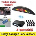 Konuşan ekranlı park sensörü