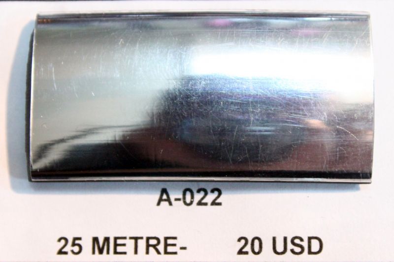 A-022 Model kaplama nikelaj çıtası 25 mm x 25 metre