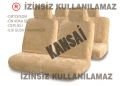 Yumuşak peluş koltuk kılıfı takımı