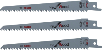 Bosch KEO 3'lü Ahsap bıçak seti
