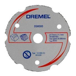 Dremel  DSM20 Çok Amaçlı Kesme Diski 77mm / 2615S500JA