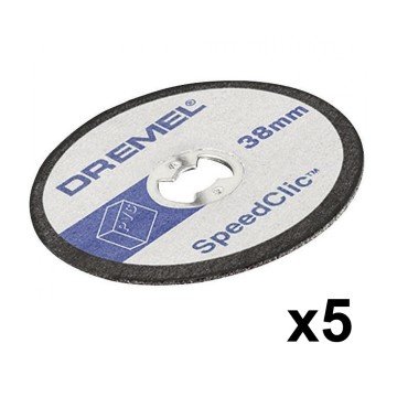 Dremel  Speedclick Plastik Kesme Diski 38mm 5 Adet SC476 / 2615S476JB