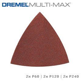 DREMEL Multi-Max Ahşap için Zımpara Kağıdı  MM70W/ 2615M70WJA