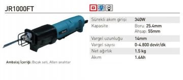 Makita JR1000FT Panter Testere