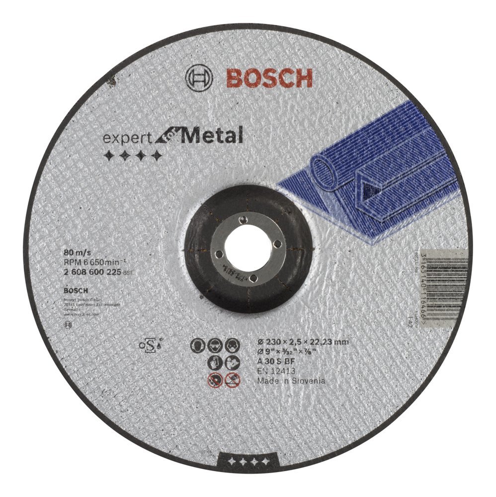 Bosch 230*2,5 mm Expert for Metal Bombeli