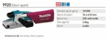 Makita 9920 Tank Zımpara