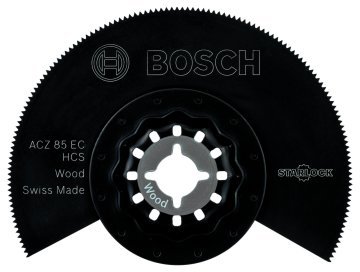 Bosch Aksesuarlar Bosch - Starlock - ACZ 85 EC - HCS Ahşap İçin Segman Testere Bıçağı, Bombeli 10'lu