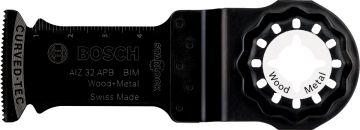 Bosch Aksesuarlar Bosch - Starlock - AIZ 32 APB - BIM Ahşap ve Metal İçin Daldırmalı Testere Bıçağı 10'lu