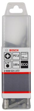 Bosch Aksesuarlar Bosch - Eco PZ2 Vidalama Ucu 25mm 100'lü