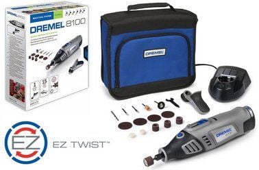 Dremel 8100 Li-ion Akülü El Motoru 15 Aksesuarlı / F0138100JC