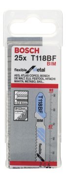 Bosch T 118 BF Flexible for Metal 25'li