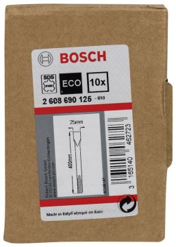 Bosch Yassı Keski SDS-Max 400*25 mm 10'lu