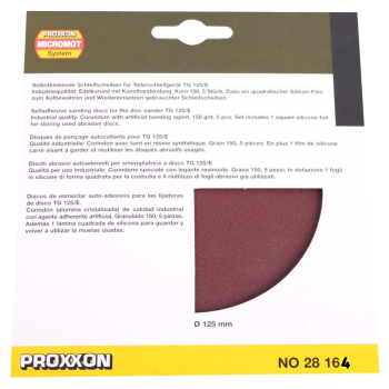 Proxxon 28164 125 mm disk zımpara