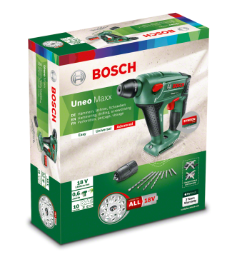 Bosch UNEO MAXX 18 V Kırıc Delici (Baretool) - Akü Dahil Değildir
