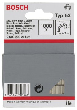 Bosch Zımba Teli Tip 53 11,4*0,74*4 mm
