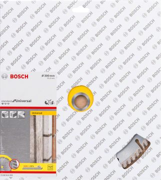 Bosch Aksesuarlar Yapı Malzemeleri ve Metal İçin Elmas Kesme Diski 300*25,4 mm