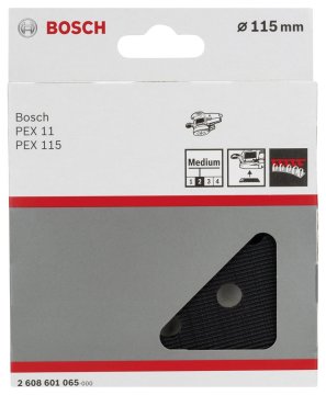 Bosch 115 mm Zımp. Tabanı Orta Sertlikte (PEX)