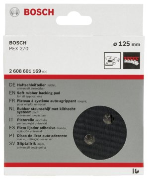 Bosch 125 mm Zımp. Tabanı Orta Sertlikte (PEX)