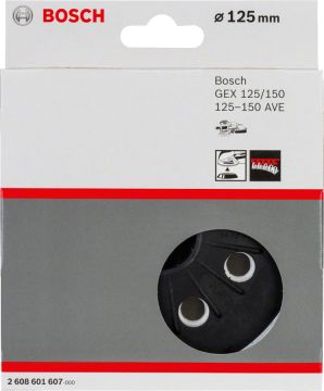 Bosch 125 mm Zımp. Tabanı Orta Sertlikte (GEX)