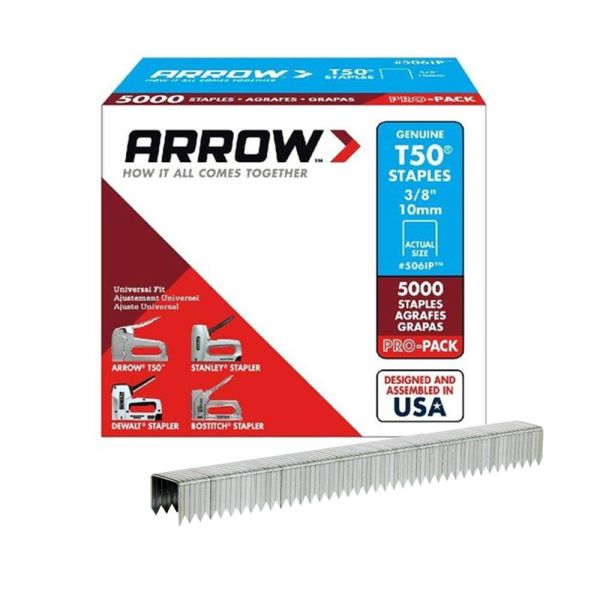 Arrow AR5061P 10mm 5000 Adet Profesyonel Zımba Teli