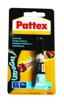 Pattex Super Glue Hızlı Yapıştırıcı 3gr Blisterli Tüp