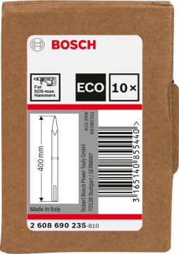Bosch Sivri Keski SDS-Max 400 mm 10'lu EKO