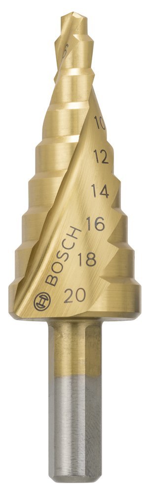 Bosch HSS-TiN 9 kademeli Matkap Ucu 4-20 mm
